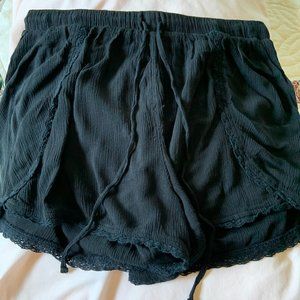 Mossimo Supply Co  Black Shorts, size M